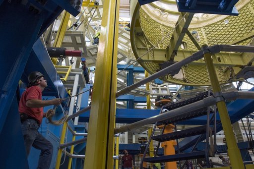 Pegasus delivers SLS engine section