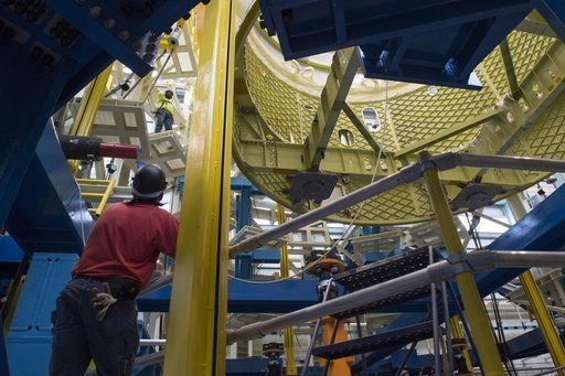 Pegasus delivers SLS engine section