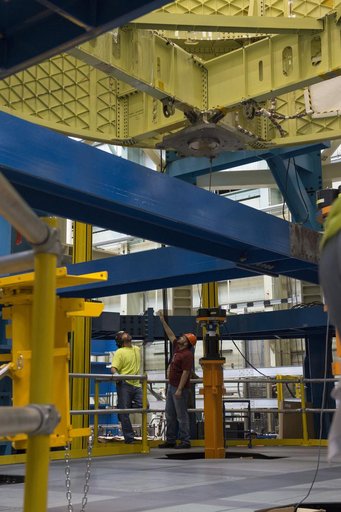 Pegasus delivers SLS engine section