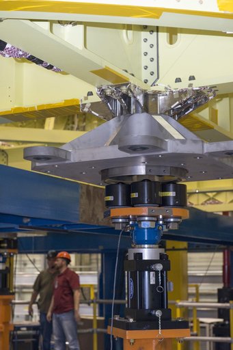 Pegasus delivers SLS engine section