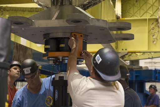 Pegasus delivers SLS engine section