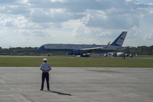 Vice President Mike Pence and Congressman Robert Aderholt arrive