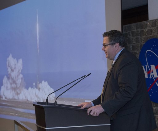 MSFC Director Todd May conducts All Hands meeting with Marshall Personnel following State of NASA address by Acting NASA Administrator Robert Lightfoot