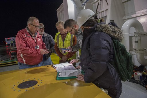 The SLS Stages Intertank Structural Test Assembly (STA) arrives at MSFC