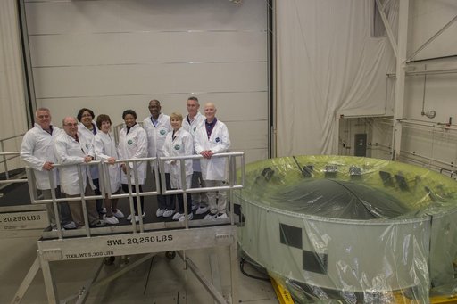 ASAP members view LVSA and Orion Stage Adapter