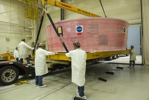 Orion Stage Adapter move to Redstone Airfield
