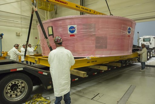 Orion Stage Adapter move to Redstone Airfield