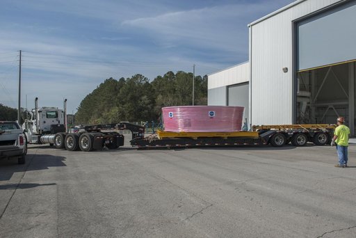 Orion Stage Adapter move to Redstone Airfield