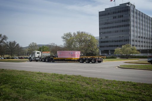 Orion Stage Adapter move to Redstone Airfield