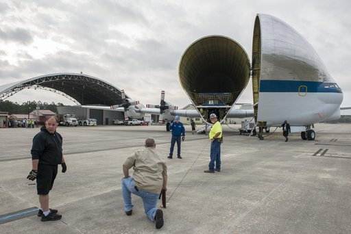 Orion Stage Adapter move to Redstone Airfield