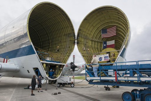 Orion Stage Adapter move to Redstone Airfield