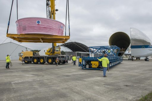 Orion Stage Adapter move to Redstone Airfield