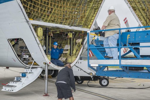 Orion Stage Adapter move to Redstone Airfield