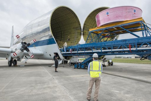 Orion Stage Adapter move to Redstone Airfield
