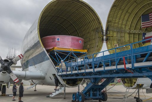 Orion Stage Adapter move to Redstone Airfield