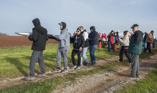 2018 NASA Student Launch event, Bragg Farms, Toney, Al