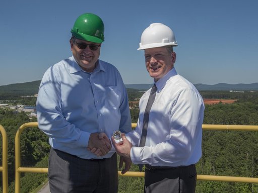 FBI personnel tour SLS Test Stand 4693