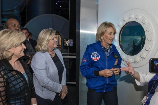 Betsy DeVos, Secretary of Education, Visit to MSFC and USSRC