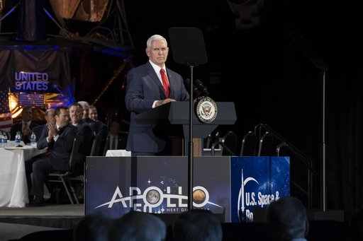 The National Space Council Meets With V.P. Mike Pence