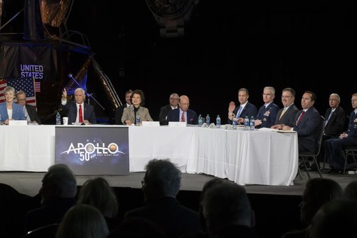 The National Space Council Meets With V.P. Mike Pence
