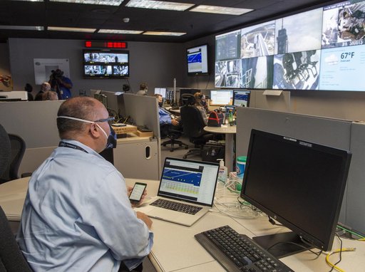 Steve Gaddis and teams at NASA’s Marshall Space Flight Center help monitor launch conditions for the Demo-2 mission from the Huntsville Operations Support Center, HOSC.