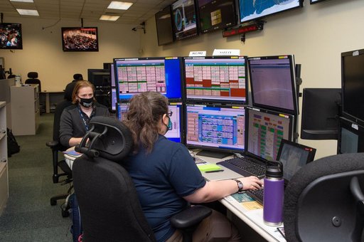 A look inside the International Space Station Payload Operations Integration Center at NASA’s Marshall Space Flight Center in Huntsville, AL.  The POIC team supports science operations on the International Space Station 24 hours a day, 7 days a week. For more than 20 years the POIC team has worked w