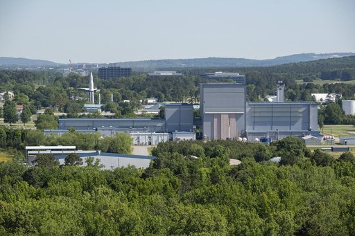 Marshall Space Flight Center From Test Stand 4693