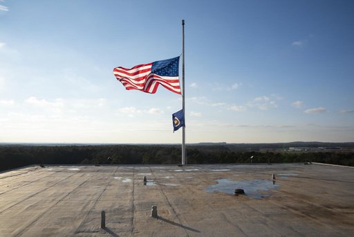 U.S. Flag Retired from Marshall Building 4200