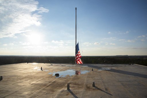 U.S. Flag Retired from Marshall Building 4200