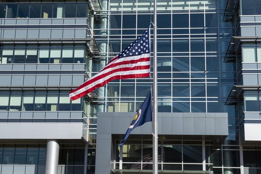NASA Marshall Raises Flag at New Headquarters Building