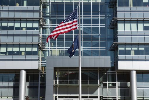 NASA Marshall Raises Flag at New Headquarters Building