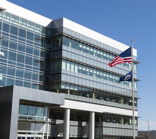 NASA Marshall Raises Flag at New Headquarters Building