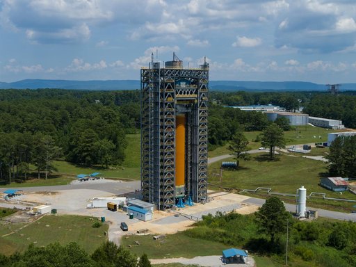 MSFC_070919_SLS_LH2_STA_In_Stand_2