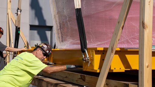Final Piece of Rocket Hardware for Artemis II Heads to Florida