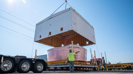 Final Piece of Rocket Hardware for Artemis II Heads to Florida