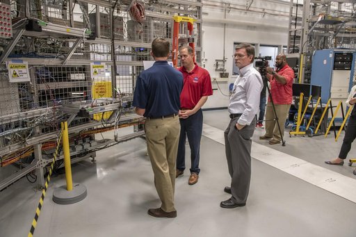 NASA Administrator Jim Bridenstine visits Marshall Space Flight