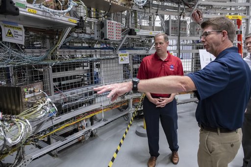 NASA Administrator Jim Bridenstine visits Marshall Space Flight