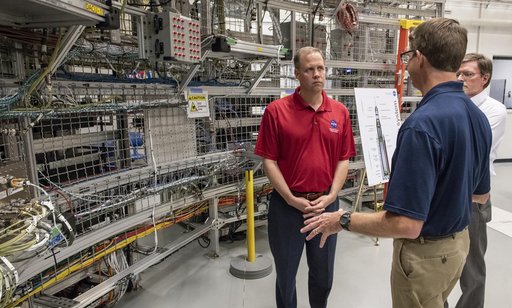 NASA Administrator Jim Bridenstine visits Marshall Space Flight
