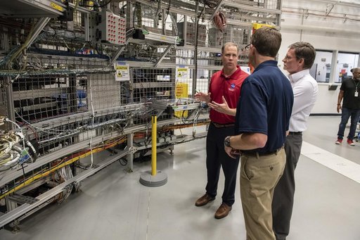 NASA Administrator Jim Bridenstine visits Marshall Space Flight