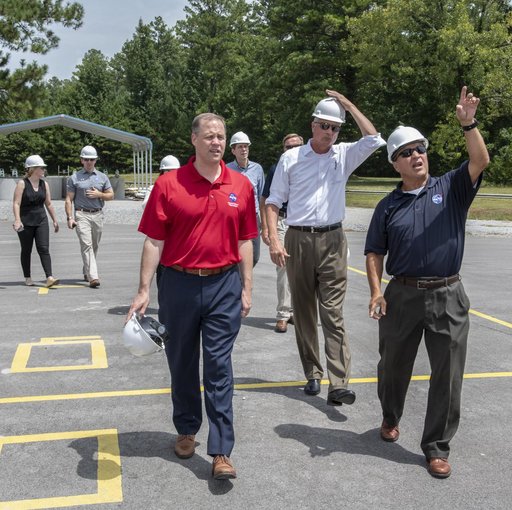 NASA Administrator Jim Bridenstine visits Marshall Space Flight