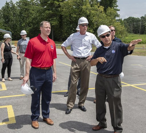 NASA Administrator Jim Bridenstine visits Marshall Space Flight