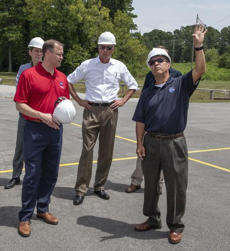 NASA Administrator Jim Bridenstine visits Marshall Space Flight