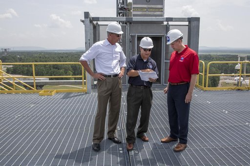 NASA Administrator Jim Bridenstine visits Marshall Space Flight