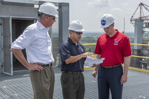 NASA Administrator Jim Bridenstine visits Marshall Space Flight