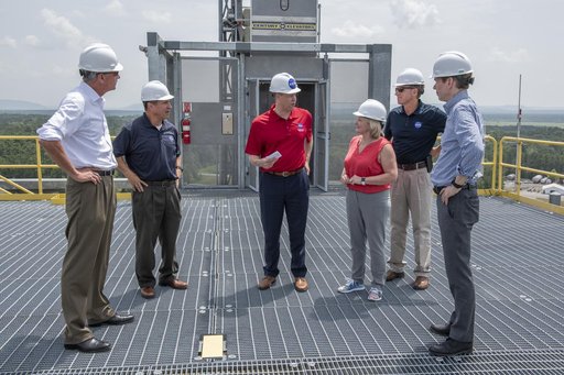 NASA Administrator Jim Bridenstine visits Marshall Space Flight