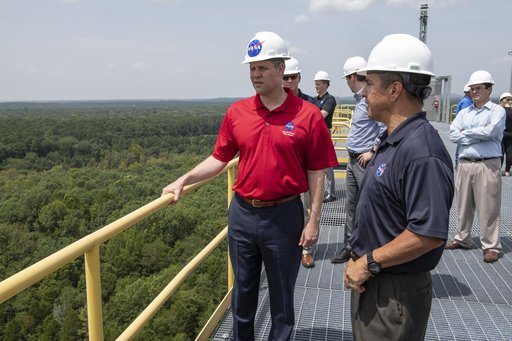NASA Administrator Jim Bridenstine visits Marshall Space Flight