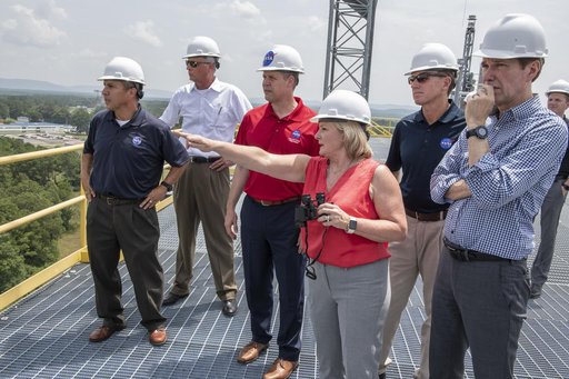 NASA Administrator Jim Bridenstine visits Marshall Space Flight