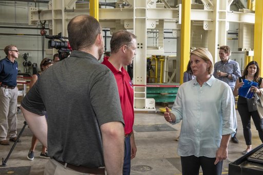 NASA Administrator Jim Bridenstine visits Marshall Space Flight