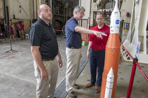 NASA Administrator Jim Bridenstine visits Marshall Space Flight