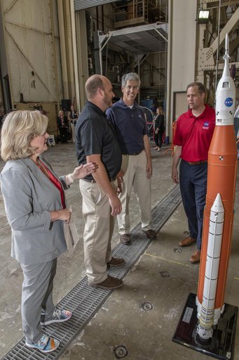 NASA Administrator Jim Bridenstine visits Marshall Space Flight